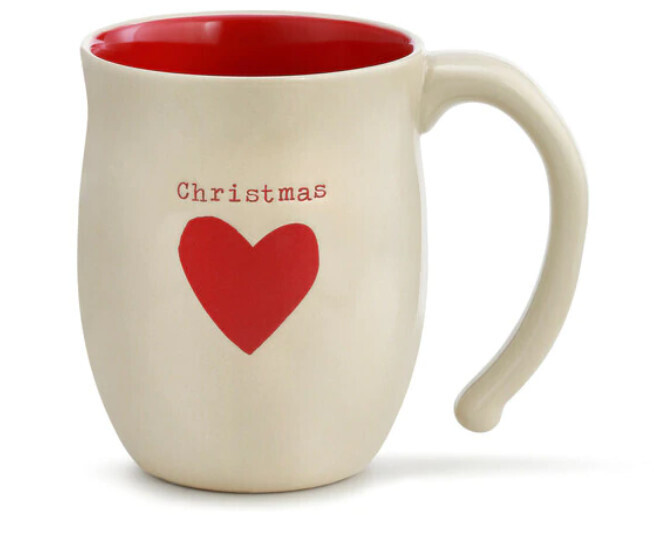 Christmas Heart Coffee Mug AMZ+