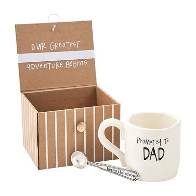 Dad Coffee Announcement Box+