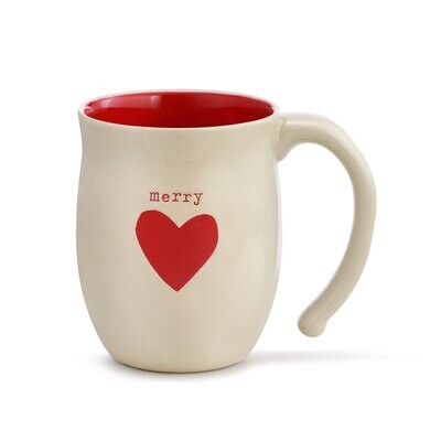Merry Heart Coffee Mug AMZ+