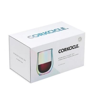 Corkcicle Glass Prism Gift Set of 2 AMZ+