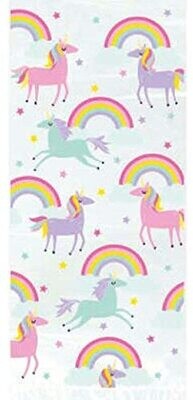 Unicorn &amp; Rainbow Cello Bags 20ct+