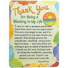 Thank You For Being a Blessing in My Life Miniature Arts Magnet+