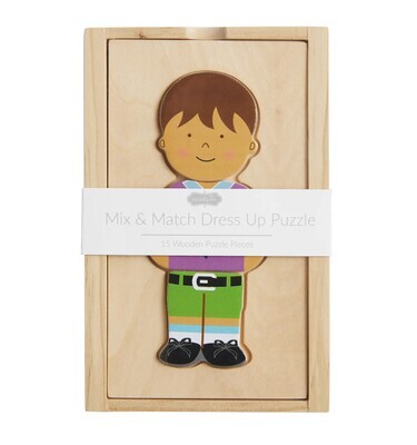 Boy Mix &amp; Match Dress Up Puzzle AMZ+