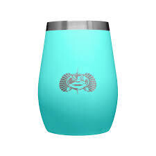 Toadfish Non-Tipping Stemless Wine Glass Teal +