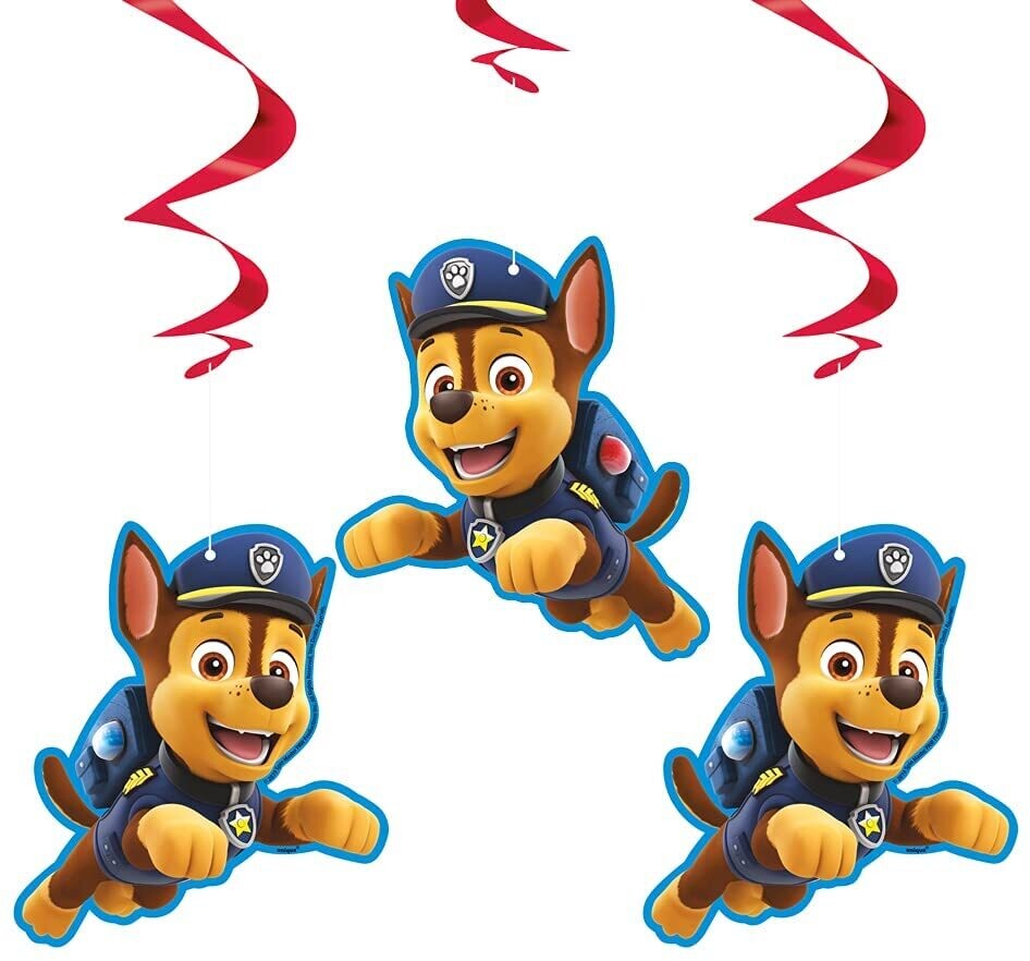 Paw Patrol Hanging Decorations 3ct AMZ+