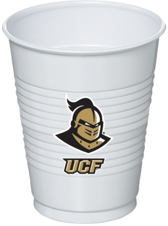 UCF Knights Plastic Cup 16oz 8ct+