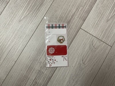 Christmas Homestead Greeting Label 24ct+