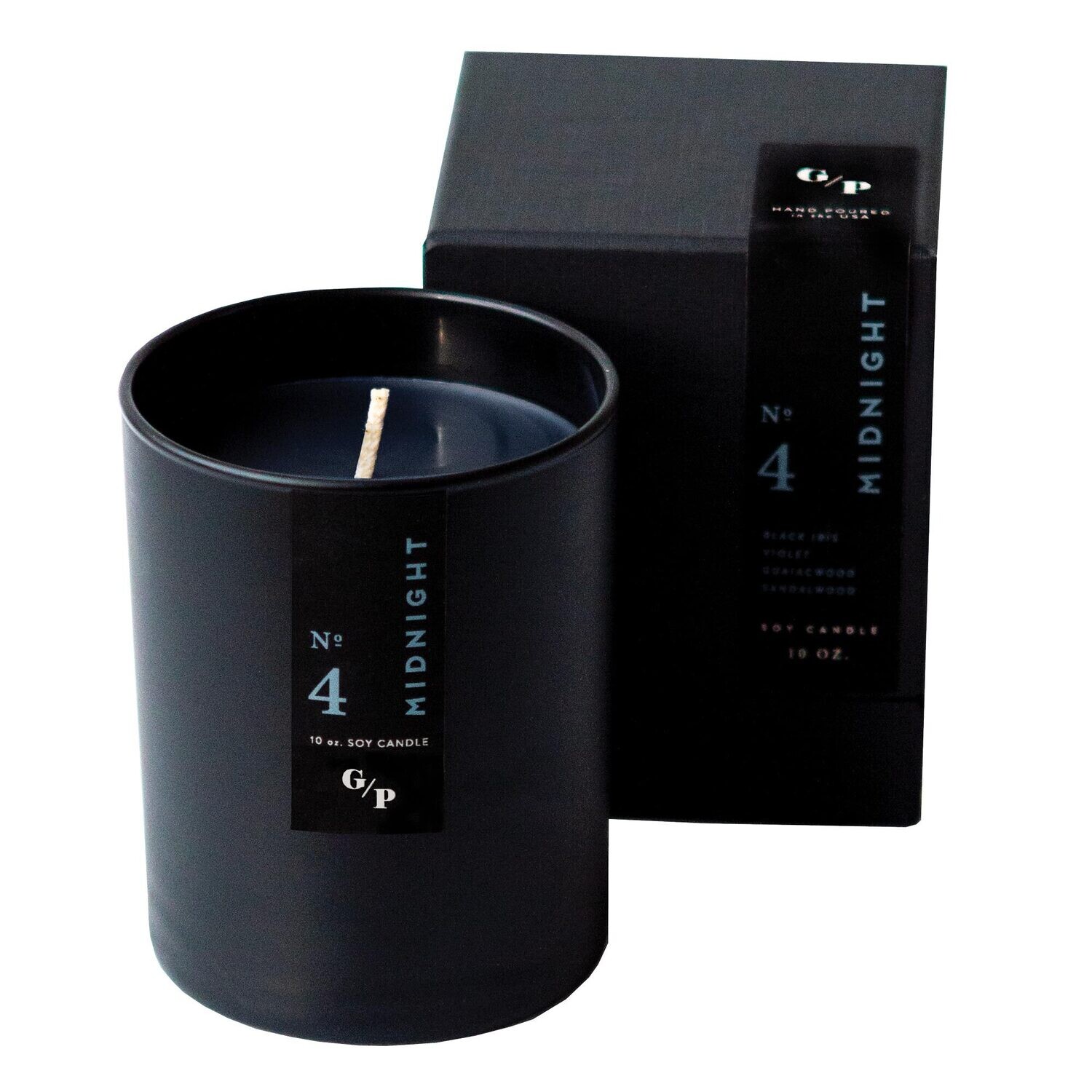 10oz G/P Midnight Soy Candle+