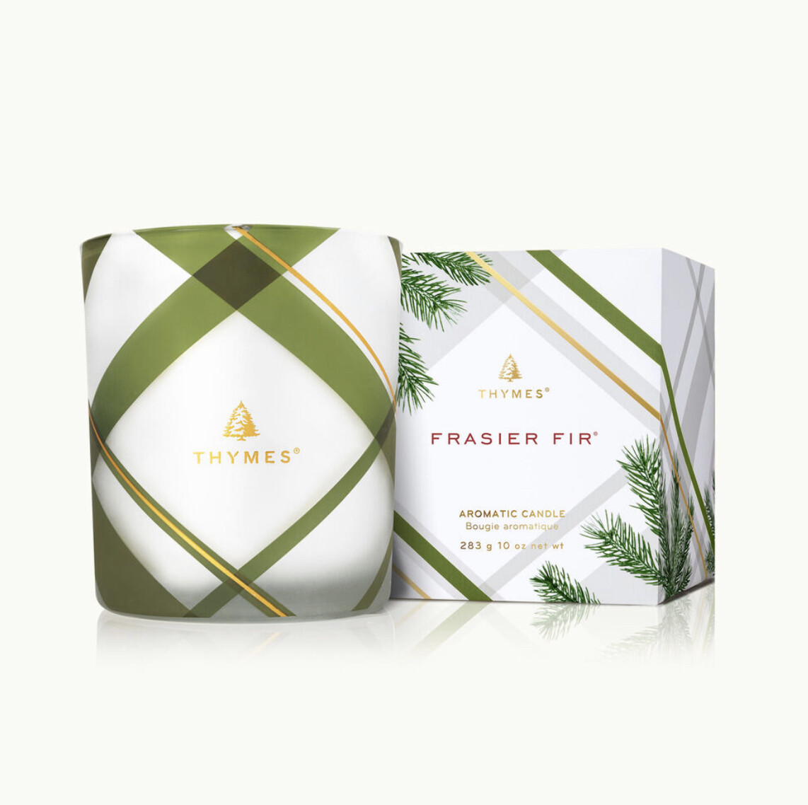 Fraiser fir frosted plaid 10oz AMZ+