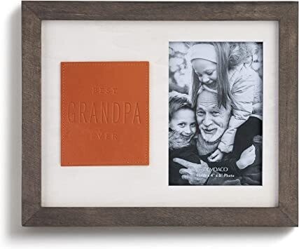 Best Grandpa Photo Frame AMZ+