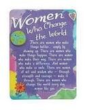 Women Who Change the World Miniature Arts Magnet+