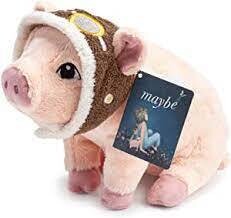 “Maybe” Book Pig Stuffy+