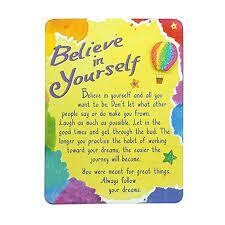Believe in Yourself Miniature Art Magnet+