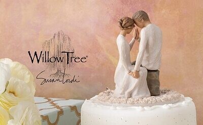 Willow Tree Around You Cake Topper+