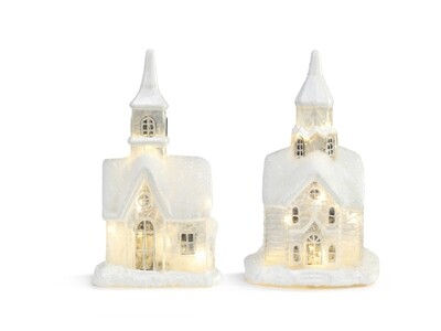 Lit LED Village set+