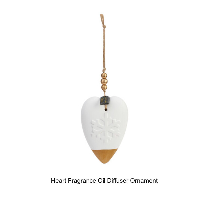 Heart Ceramic Diffuser Ornament AMZ+