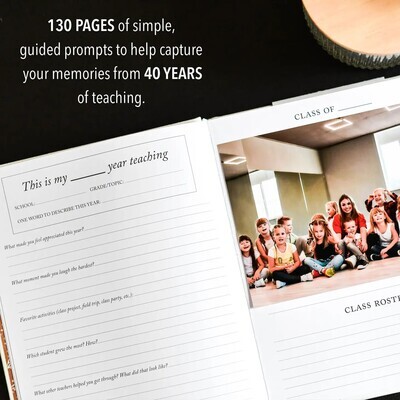 Teacher Memory Book+