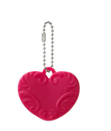 Cover a key hearts pink+