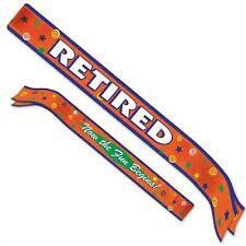 Retired Now The Fun Begins Sash+