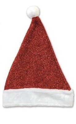 Metallic Santa Hat AMZ+