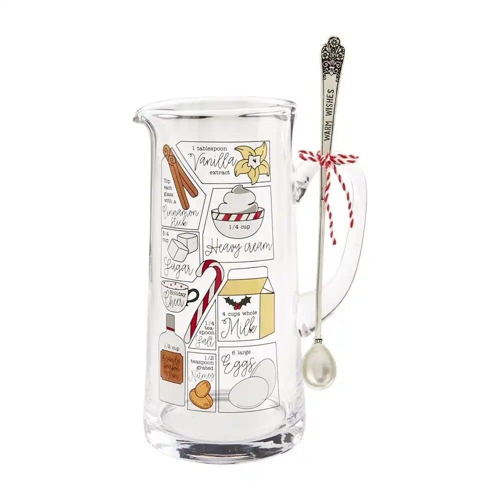 Eggnog Pitcher Set AMZ+