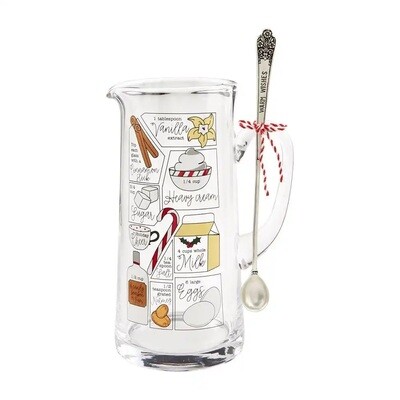Eggnog Pitcher Set AMZ+
