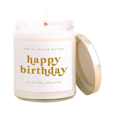 Happy Birthday 9oz Soy Candle+
