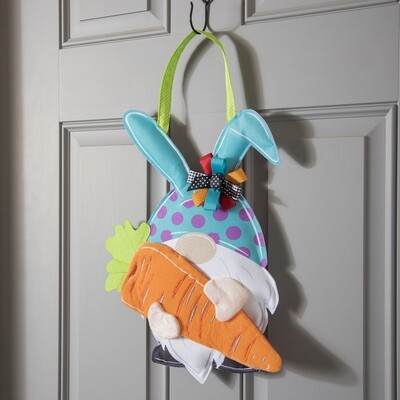 Gnome Bunny Door Decor AMZ+