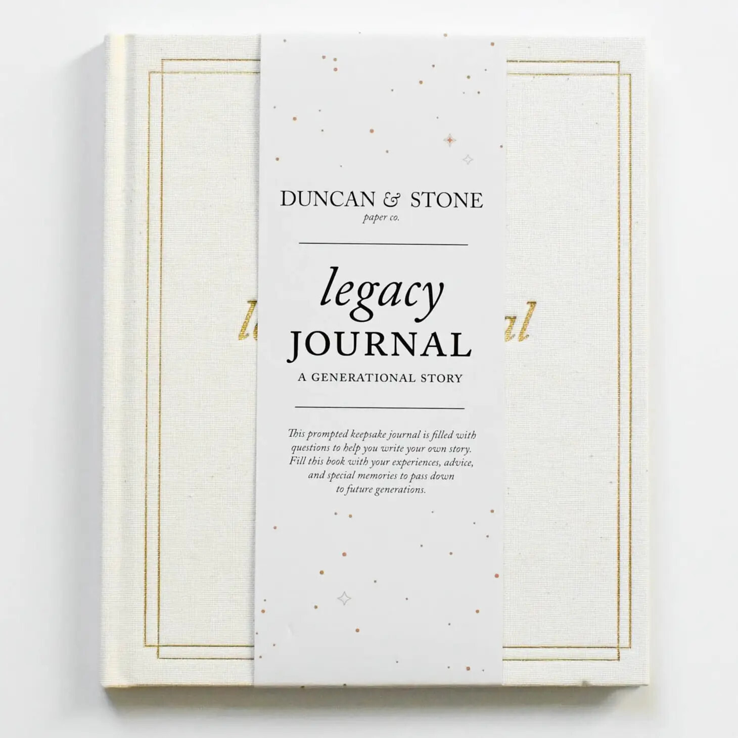 Legacy Journal: A Generational Story &amp; Family Keepsake+