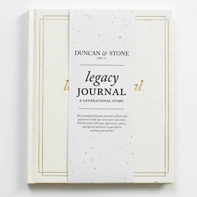Legacy Journal: A Generational Story &amp; Family Keepsake+