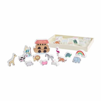 Noah’s Ark Wood Toy Set+
