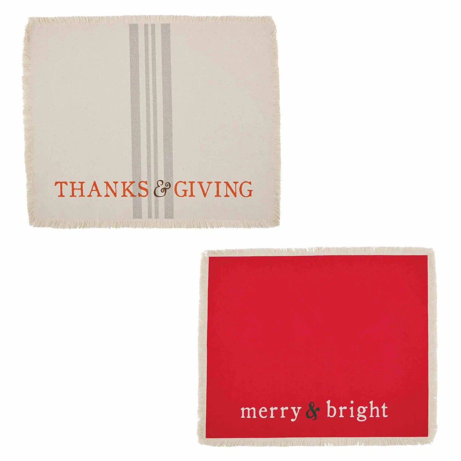Christmas/Thanksgiving Reversible Placemat AMZ+