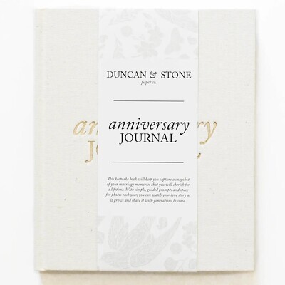 Anniversary Journal-Crème+