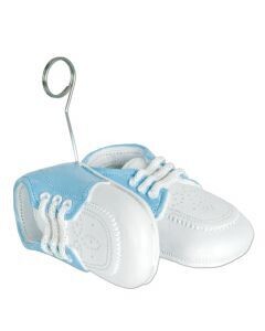 Blue Baby Shoes Photo/Balloon Weight+
