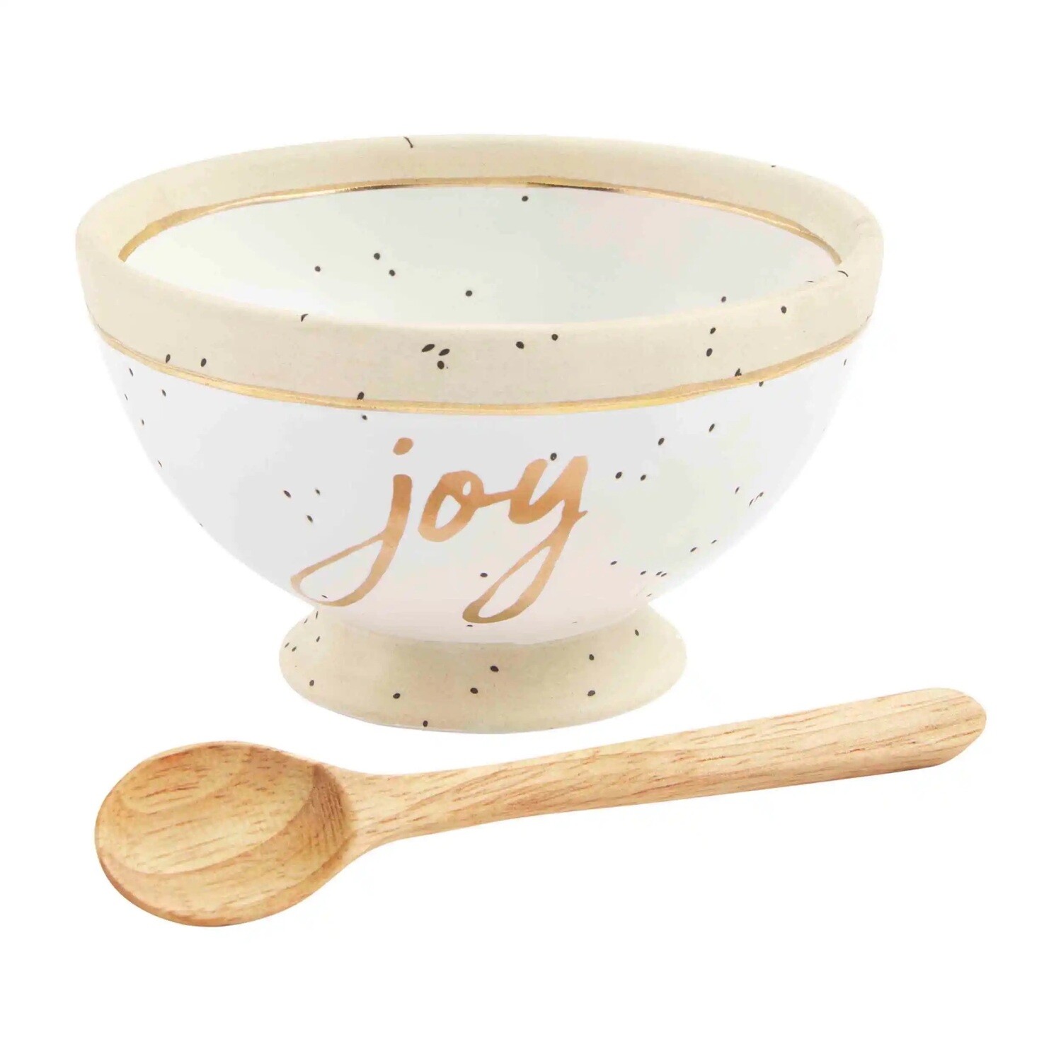 Joy Gold Stoneware Dip Set+