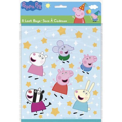 Peppa Pig Loot Bag 8ct+
