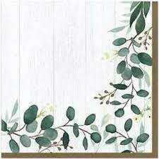 Eucalyptus Lunch Napkin 16ct+