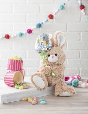 Small Happy Easter Bunny Plush+
