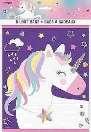 8 Unicorn Loot Bags+