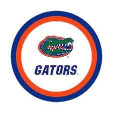 UF Gators 9” Dessert Plates 12ct+