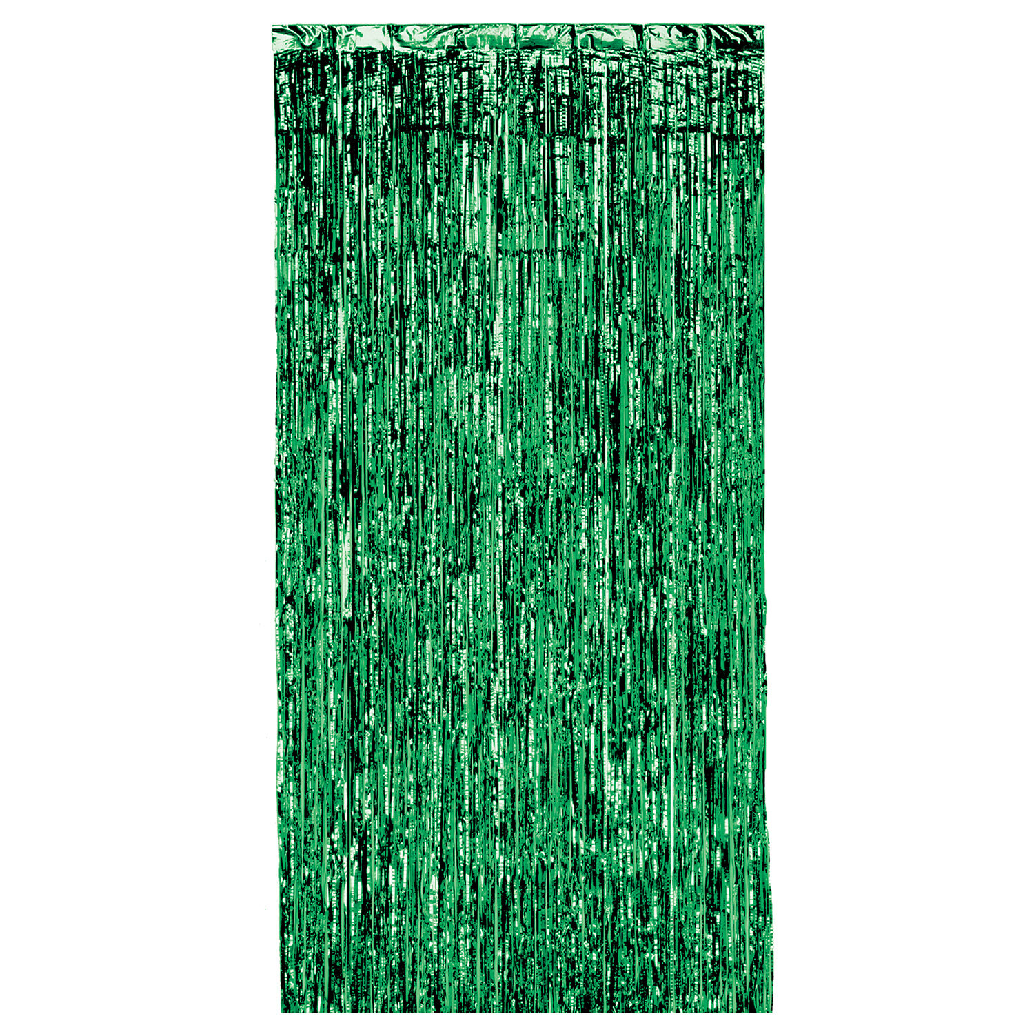 Green Door Fringe Curtain 36&quot; wide x 8 ft tall AMZ+
