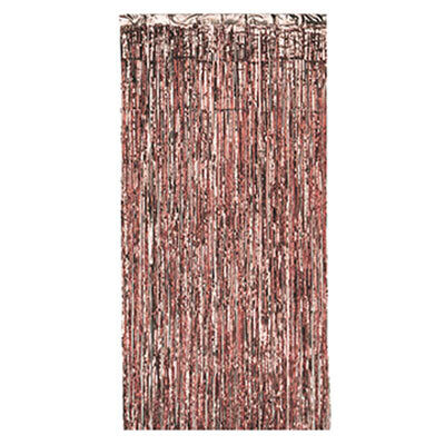 Rose Gold Door Fringe Curtain 36" wide x 8ft Tall+
