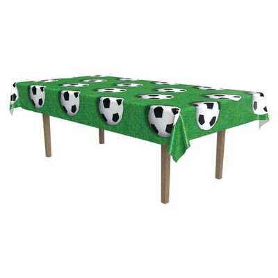 Soccer Ball Plastic Table Cover+