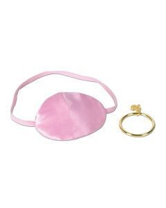 Pink Pirate Patch with Plastic Earring+