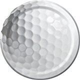 Sports Fanatic Golf 7&quot; Plates+