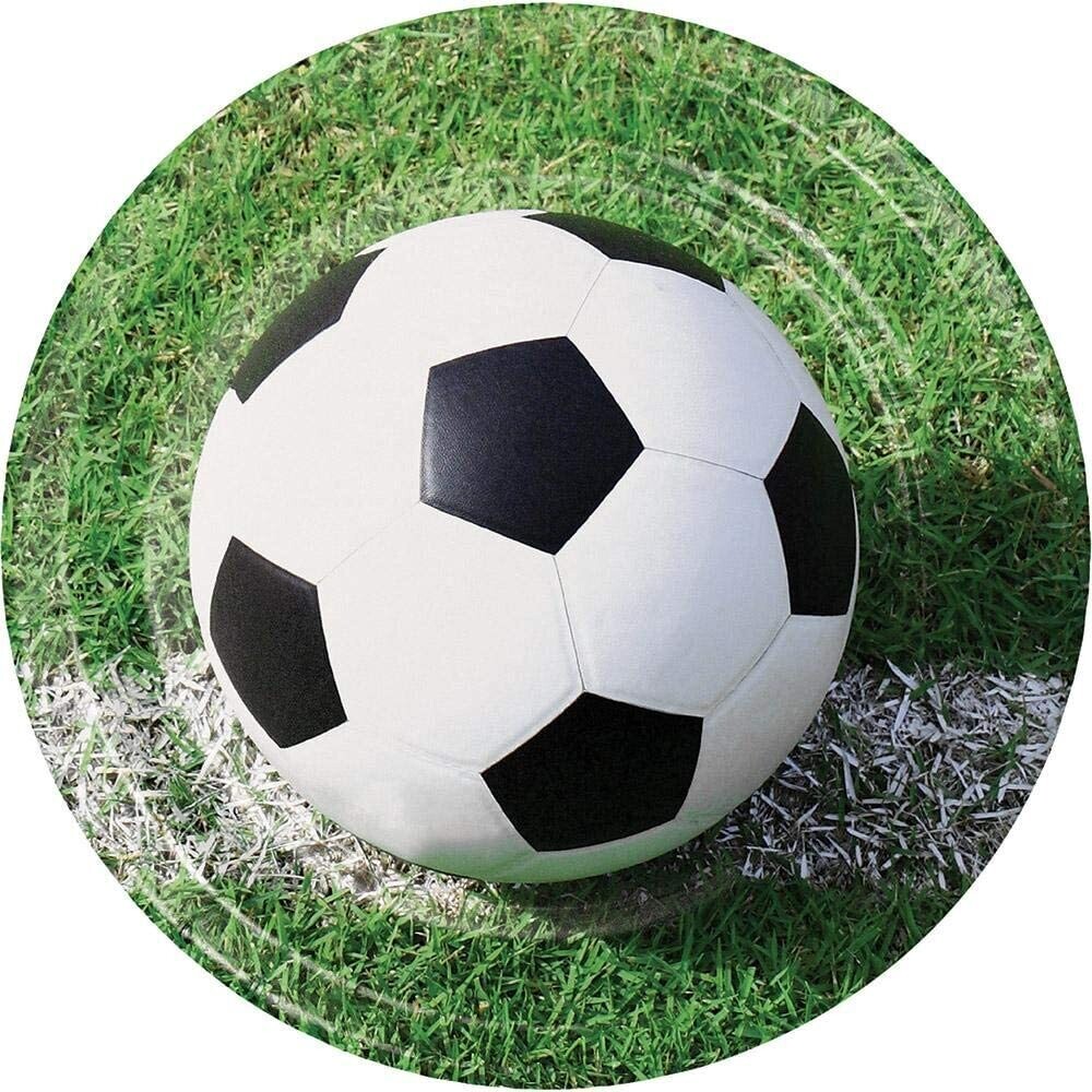 Sports Fanatic Soccer 9&quot; Plates 8ct+