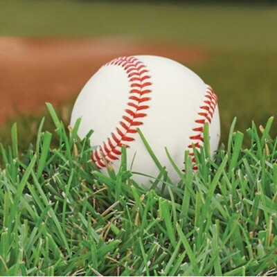 Sports Fantatic Baseball Lunch Napkins 16ct+