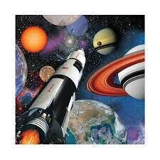 Outer Space Beverage Napkins 16ct+