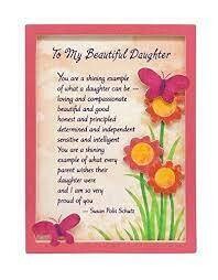To My Beautiful Daughter Magnet+