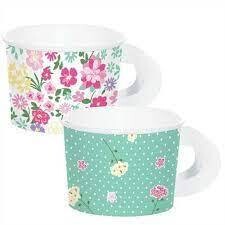 Floral Tea Party Treat Cups+ AMZ